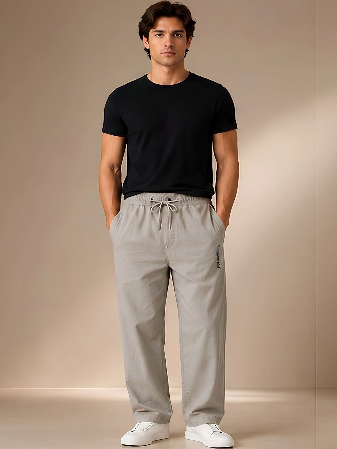 R.Code by The Roadster Life Co. Men Regular Fit Track Pants-picture-34