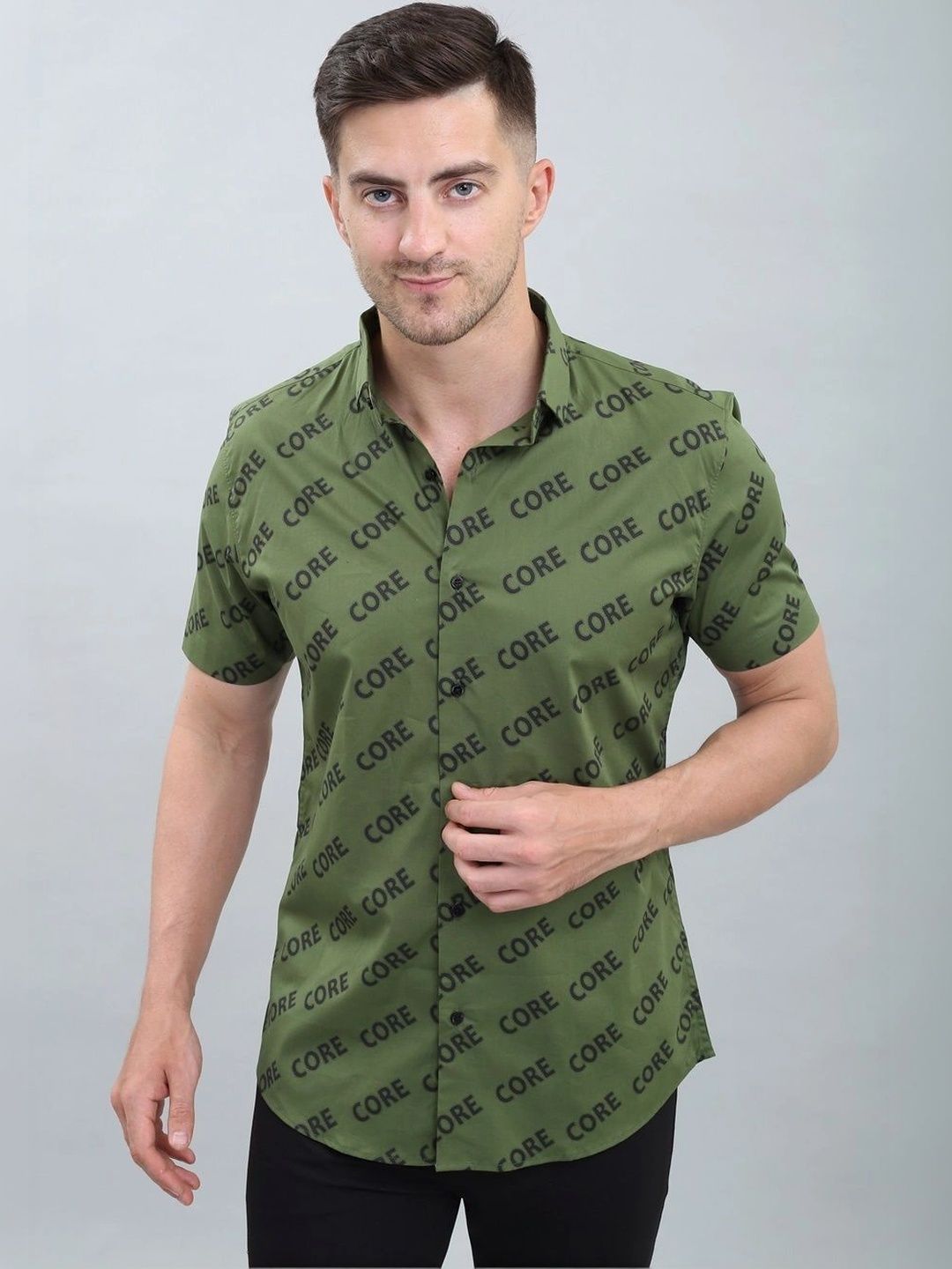 WHITE APPLE JNS Men Printed Casual Shirt-image-17