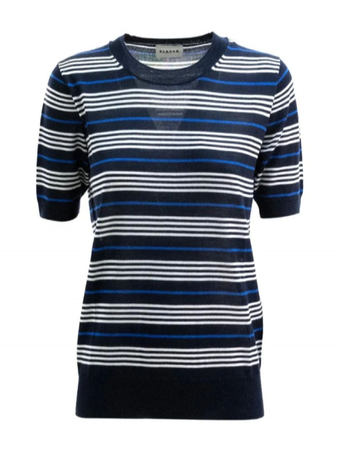 Parosh Women Striped Woollen Pullover-picture-37