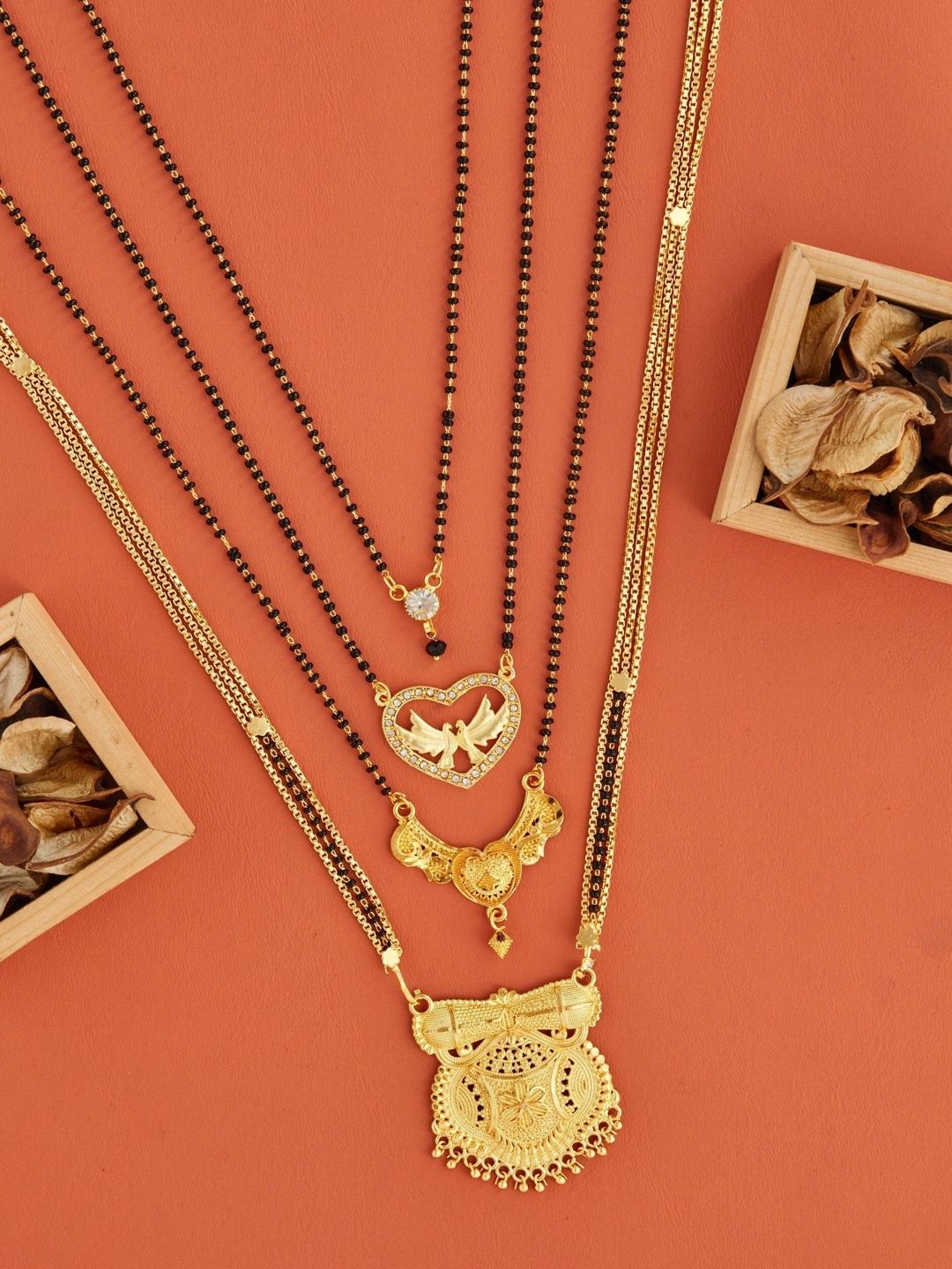 Jizshou Gold-Plated Mangalsutra-picture-22