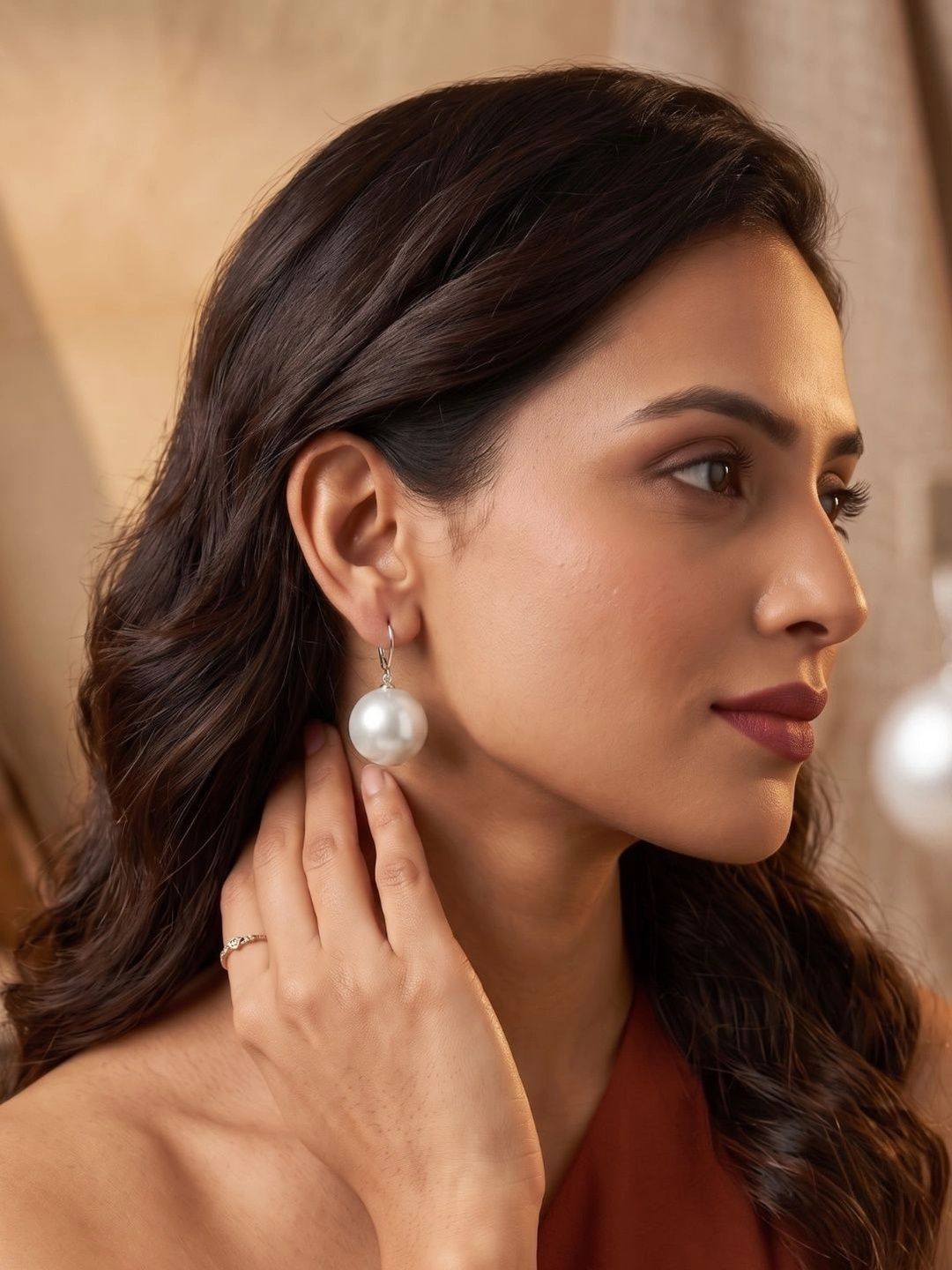 AUTUMN LANE Spherical Drop Earrings-picture-19