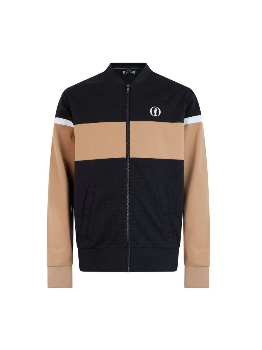 BOSS Men Colourblocked Lightweight Bomber Jacket-picture-17