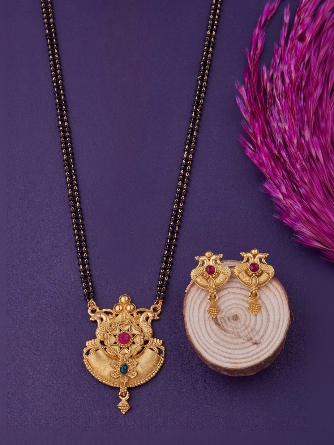 Jizshou Gold-Plated Mangalsutra-picture-10