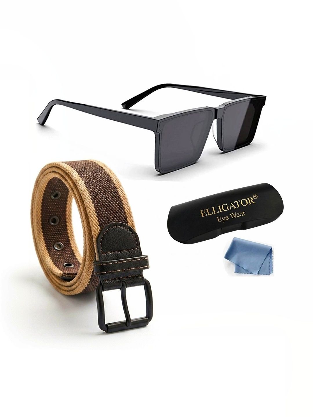 Elligator Men Striped 2 Belt-picture-52