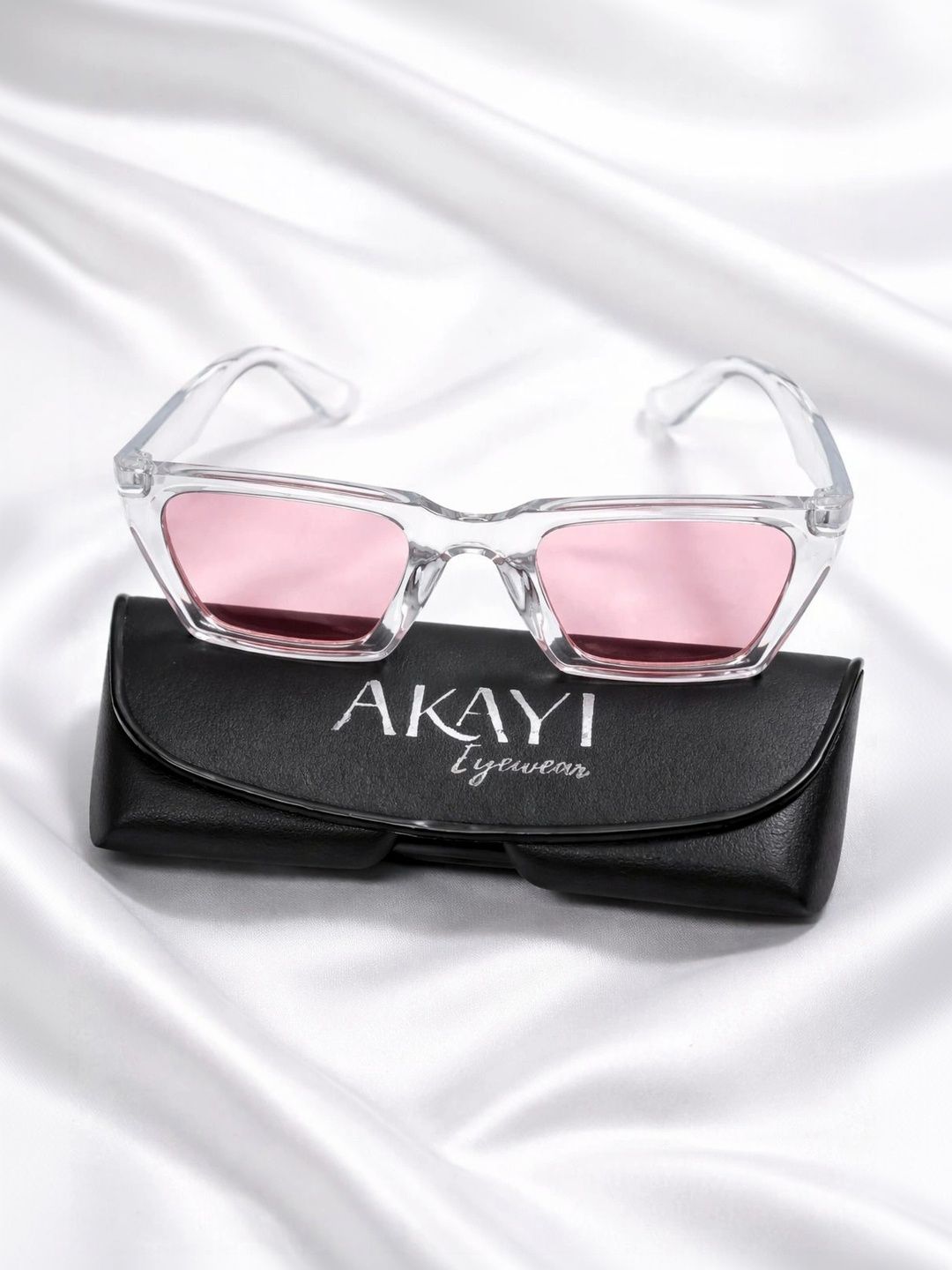 AKAYI Unisex Pink Other Sunglasses with-image-36