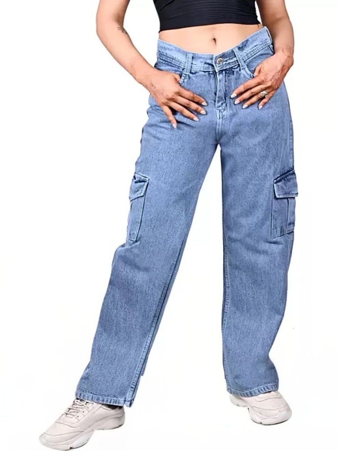 Riacult Women Narrow Flared High-Rise Stretchable Jeans-picture-14