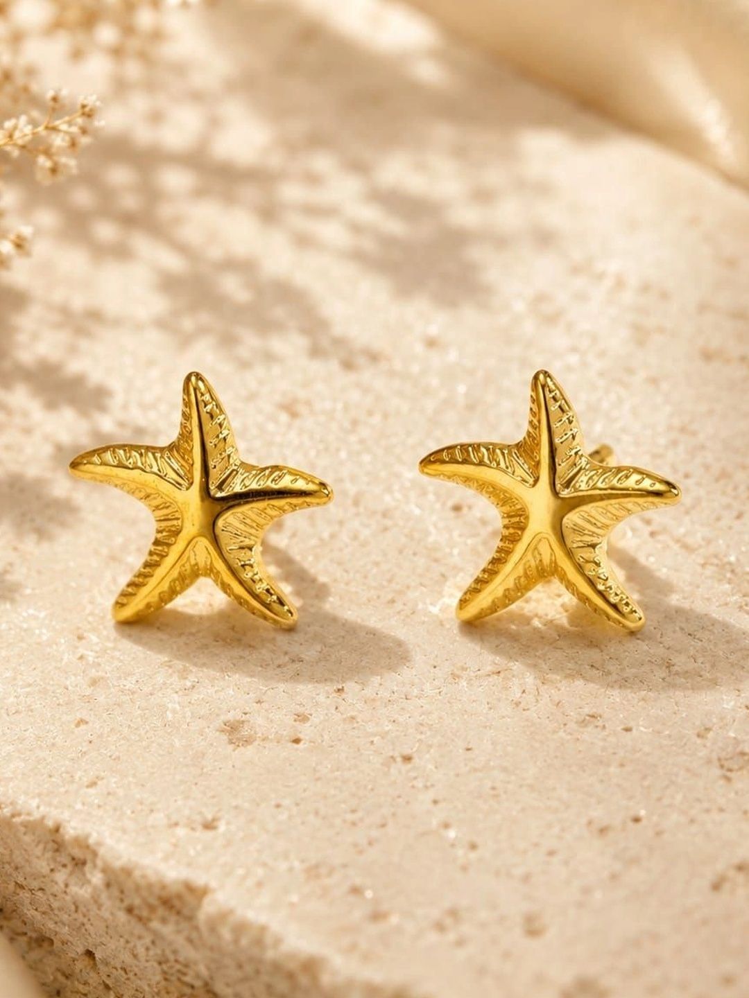 GARV GLEAM Star Shaped Studs Earrings-picture-36