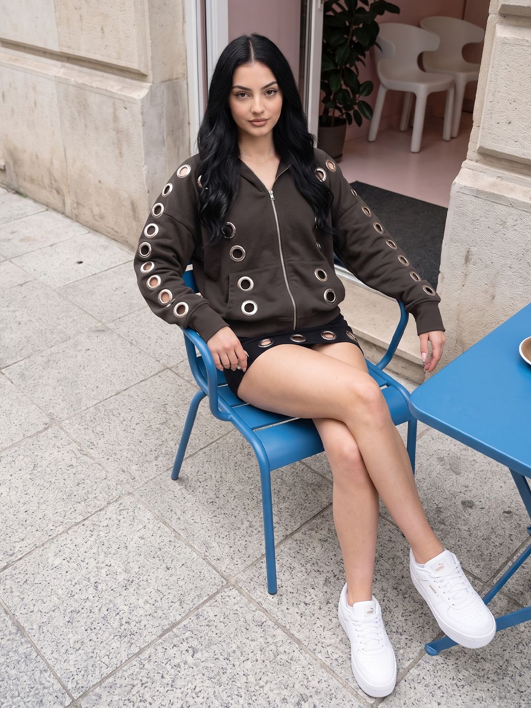 Suo Women Hooded Sweatshirt-picture-45