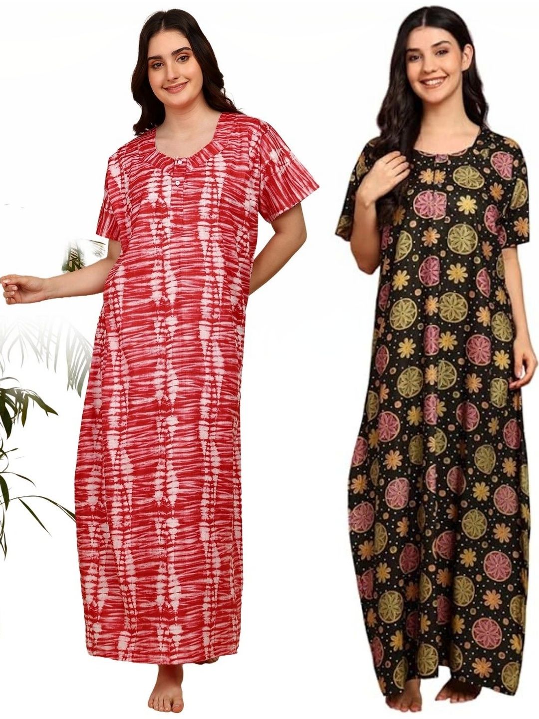 YUKATA Printed Maxi Nightdress-picture-11
