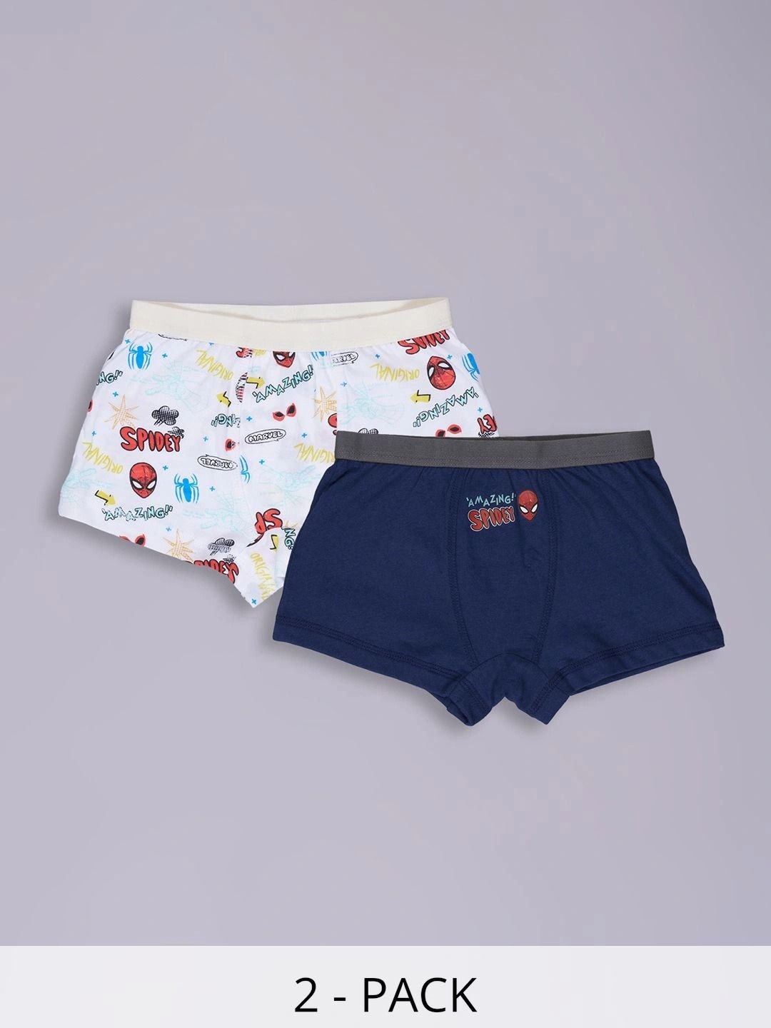 Pantaloons Junior Boys Pack of 2 Cotton Printed Trunks-picture-40