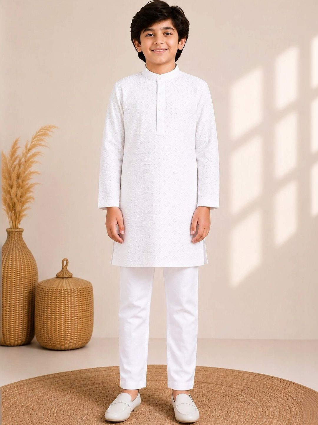 ESTYLISHKART Boys Regular Kurta with Trousers-image-49