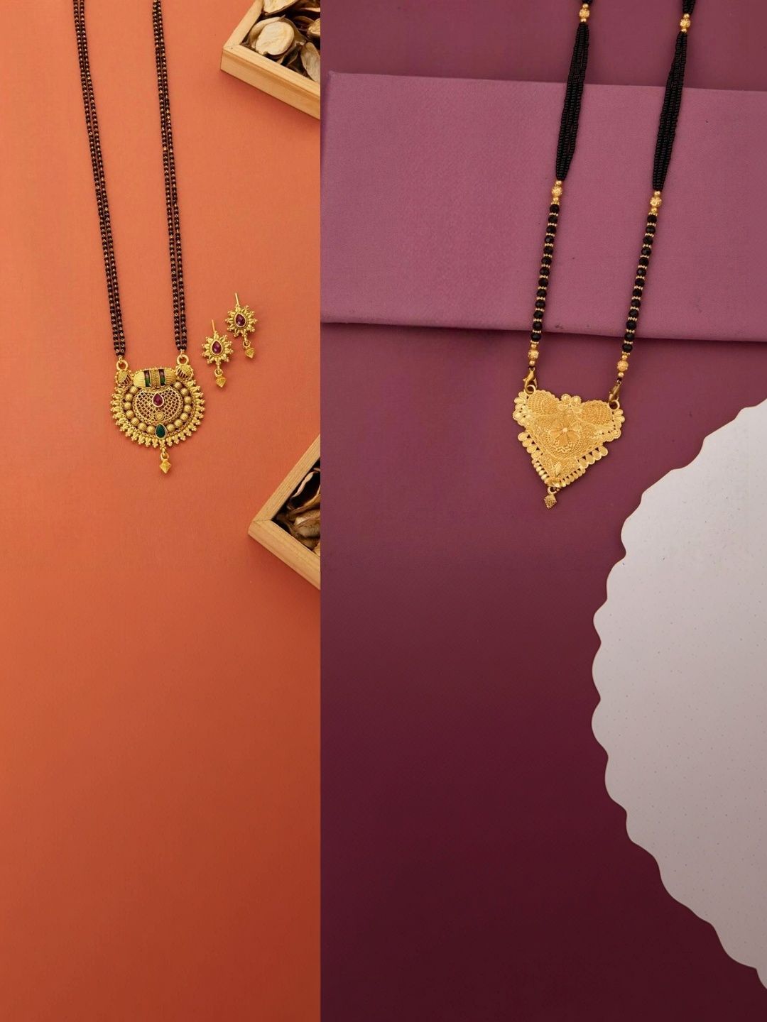 Jizshou Gold-Plated Mangalsutra-picture-57