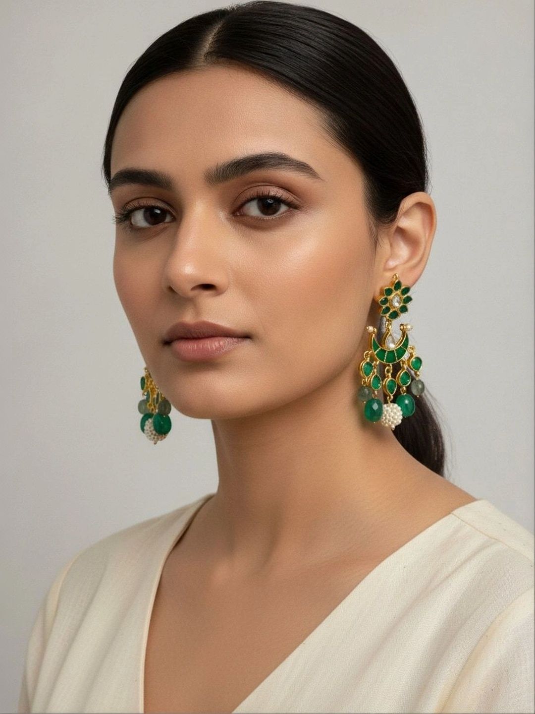 9ROCK Floral Drop Earrings-picture-20