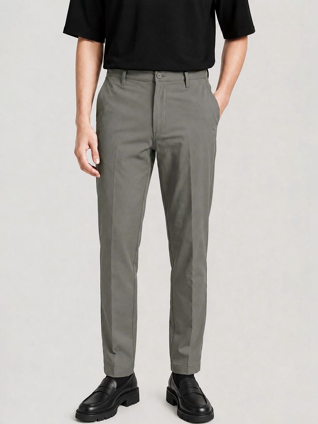 Peter England Vybe Men Classic Trousers-picture-28