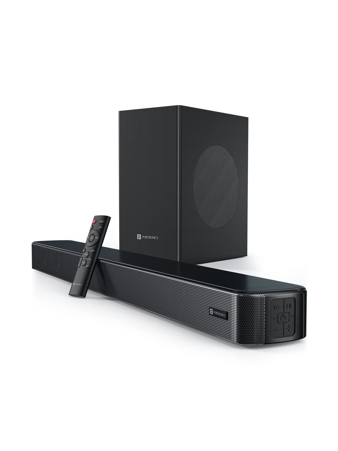 Portronics Spatial Arc Wired Subwoofer EQ Modes Soundbar - 200W-picture-33