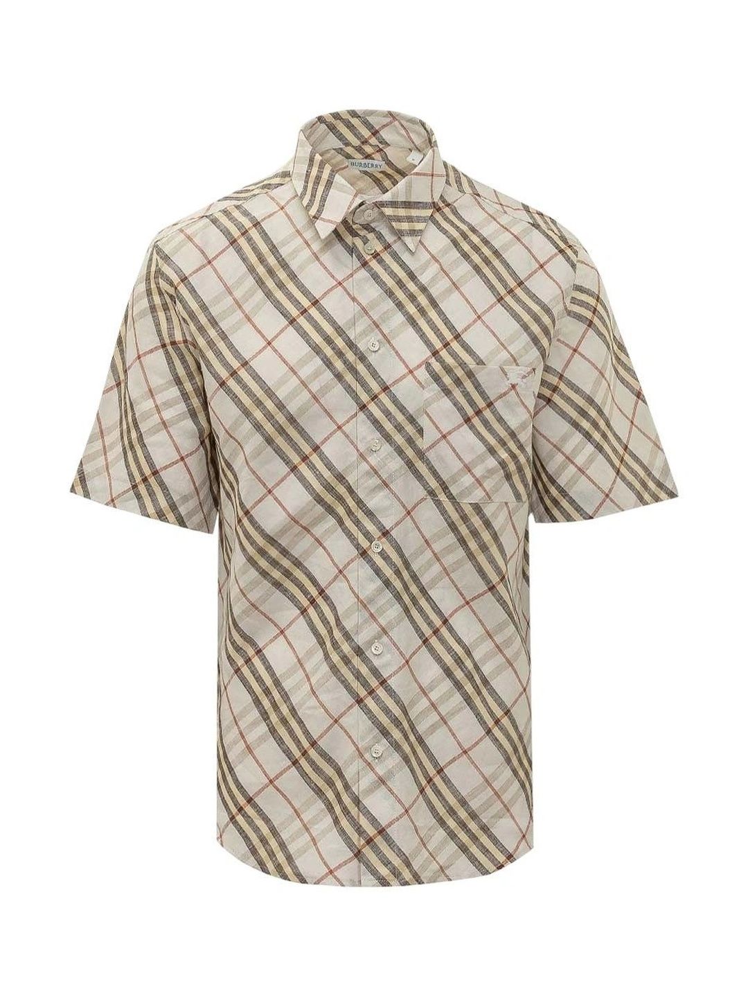 Burberry Men Checked Casual Shirt-image-35