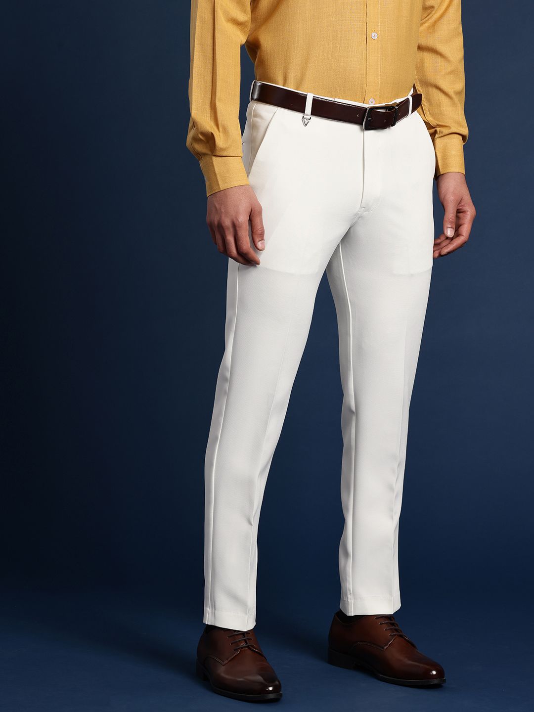 DIVISIVE Men Slim Fit Formal Trousers-picture-56