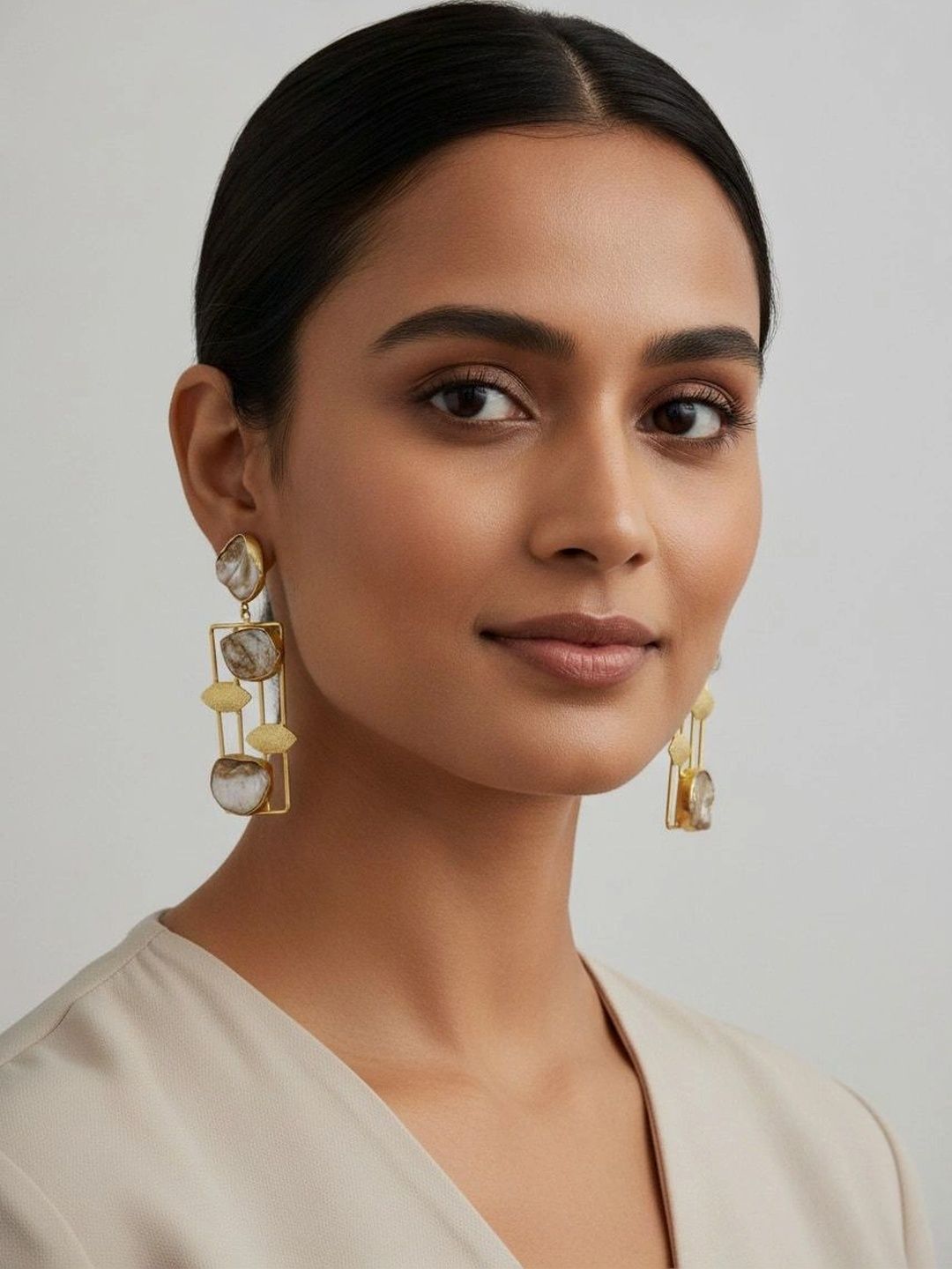 9ROCK Geometric Drop Earrings-picture-50