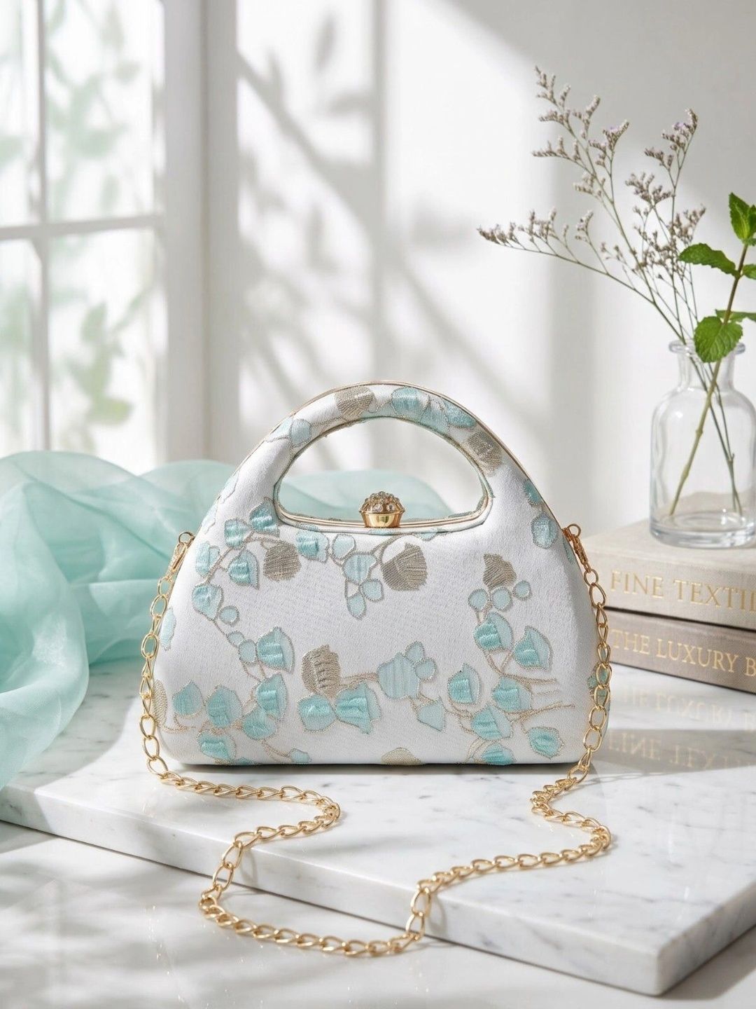 MISHA Embroidered Box Clutch-picture-28