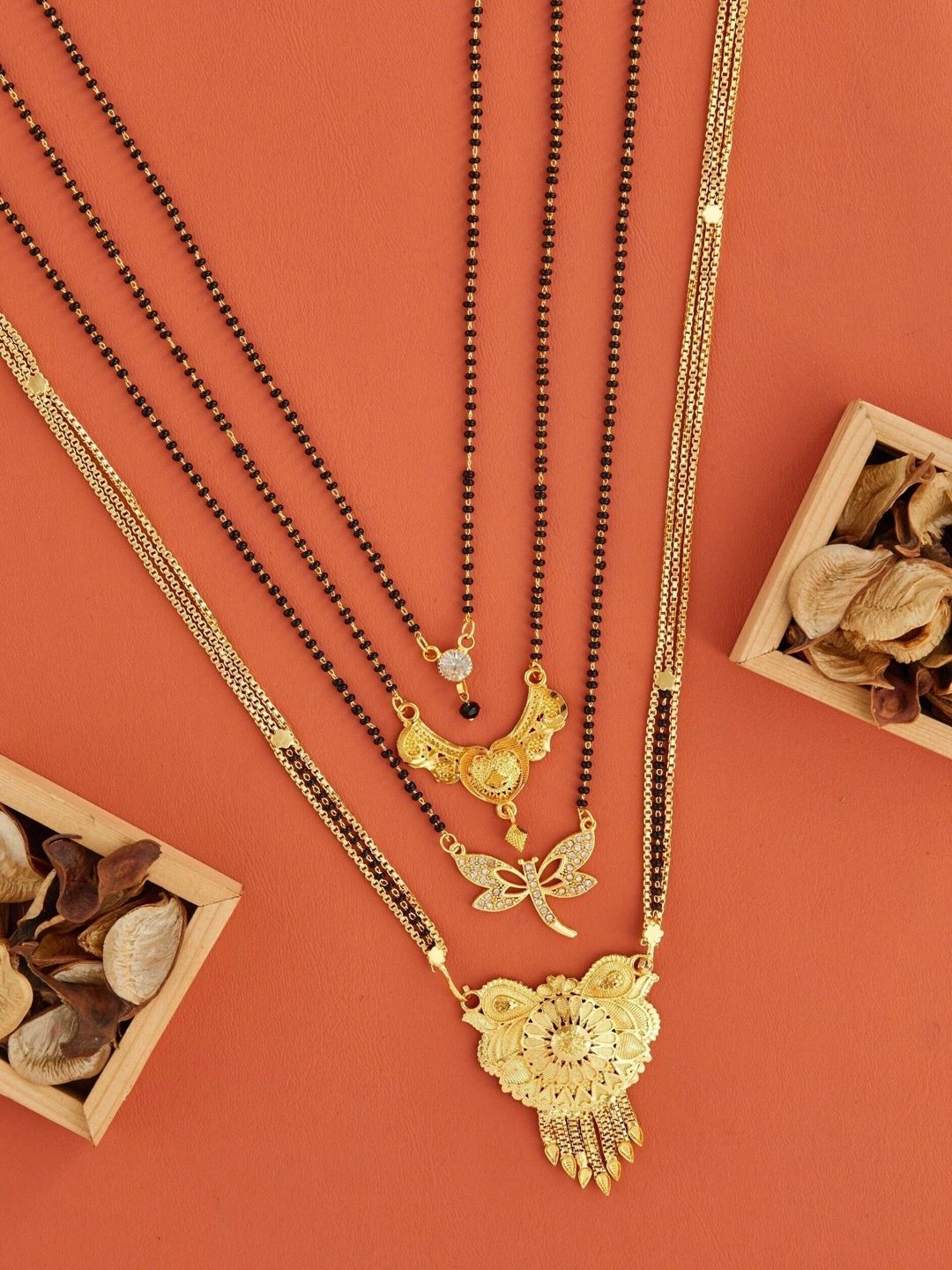 Jizshou Gold-Plated Mangalsutra-picture-24