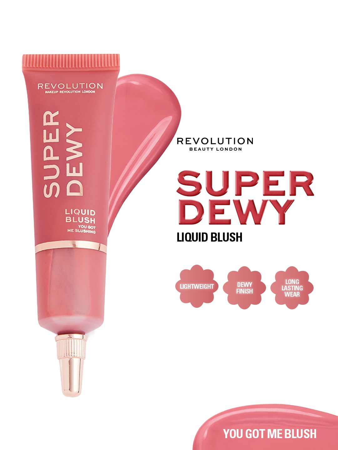 Makeup Revolution London Blush- You Got Me Blushing