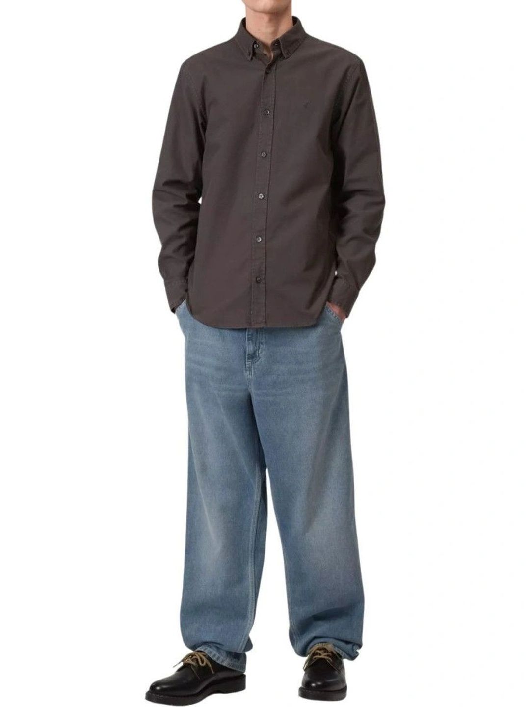 Carhartt Men Straight Fit Mid-Rise Jeans-picture-10