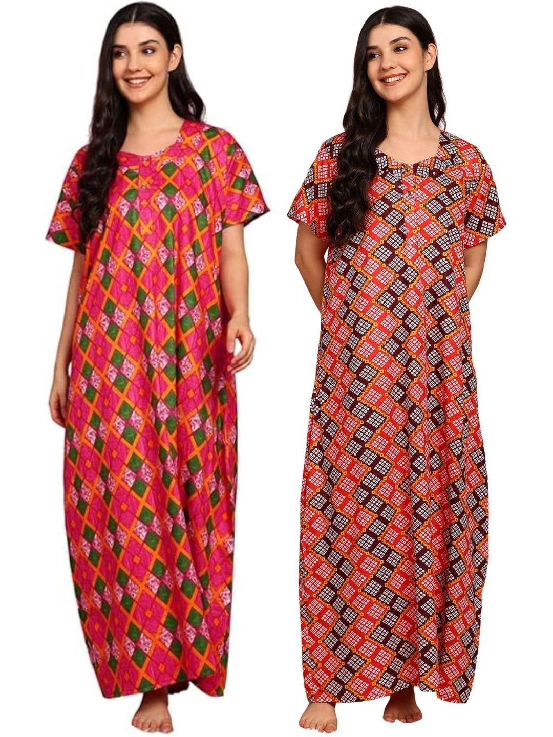 YUKATA Printed Maxi Nightdress-picture-56