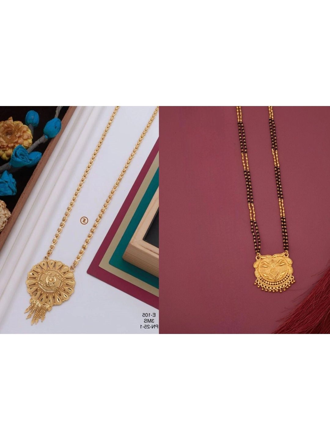 Jizshou Gold-Plated Mangalsutra-picture-14