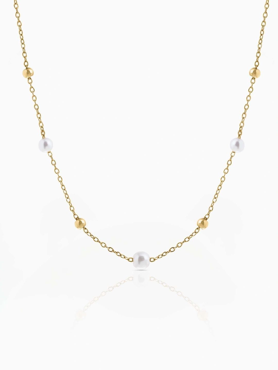 SWASHAA Girls 18K Gold Plated Necklace-picture-41