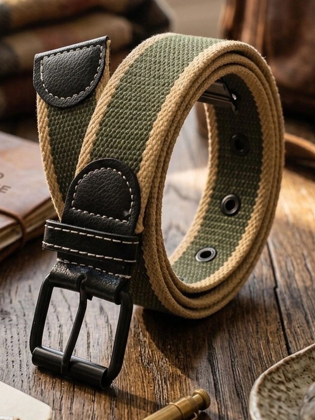 Elligator Men Textured 2 Belt-image-28