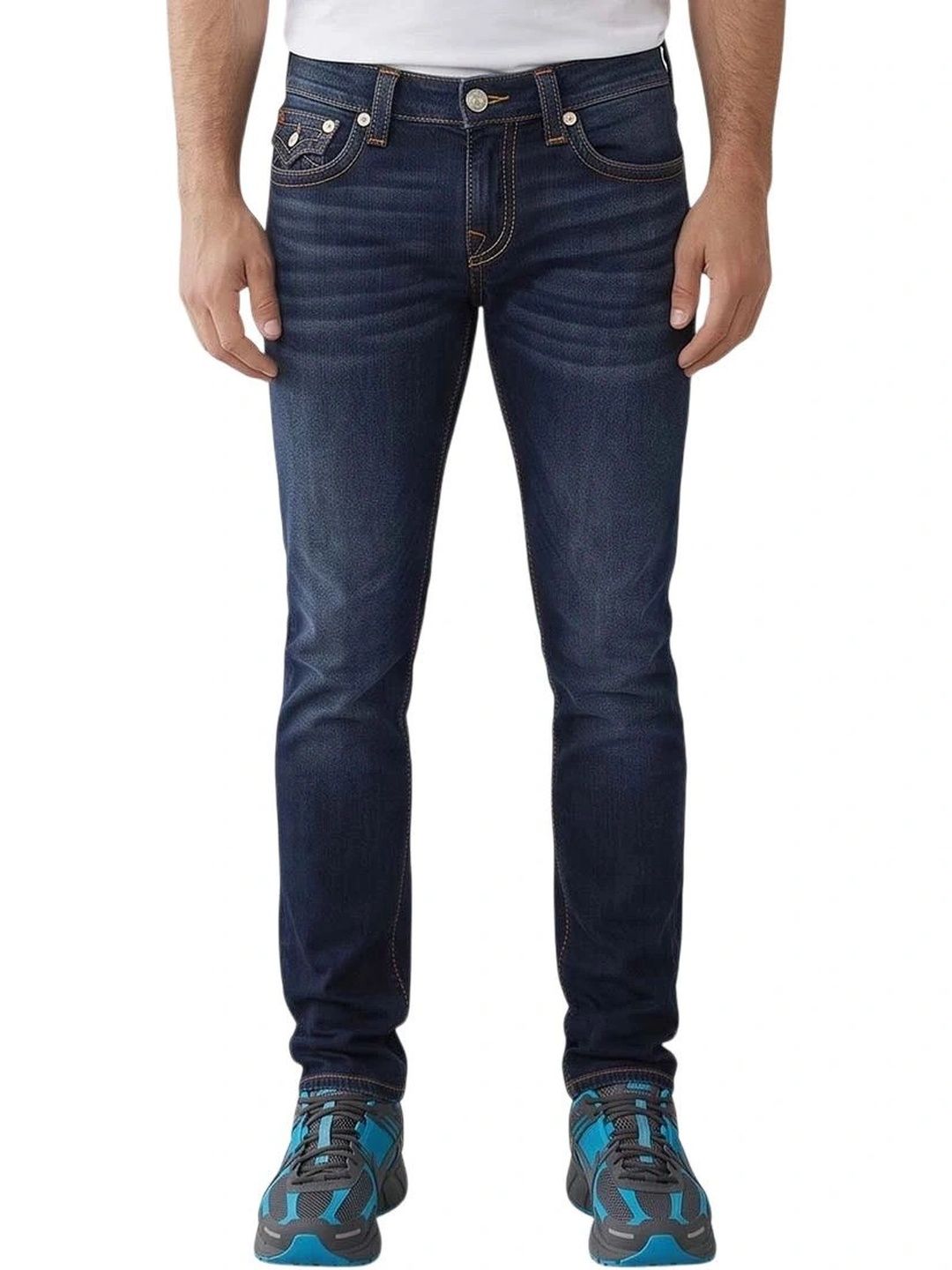 True Religion Men Skinny Fit Mid-Rise Jeans-picture-50