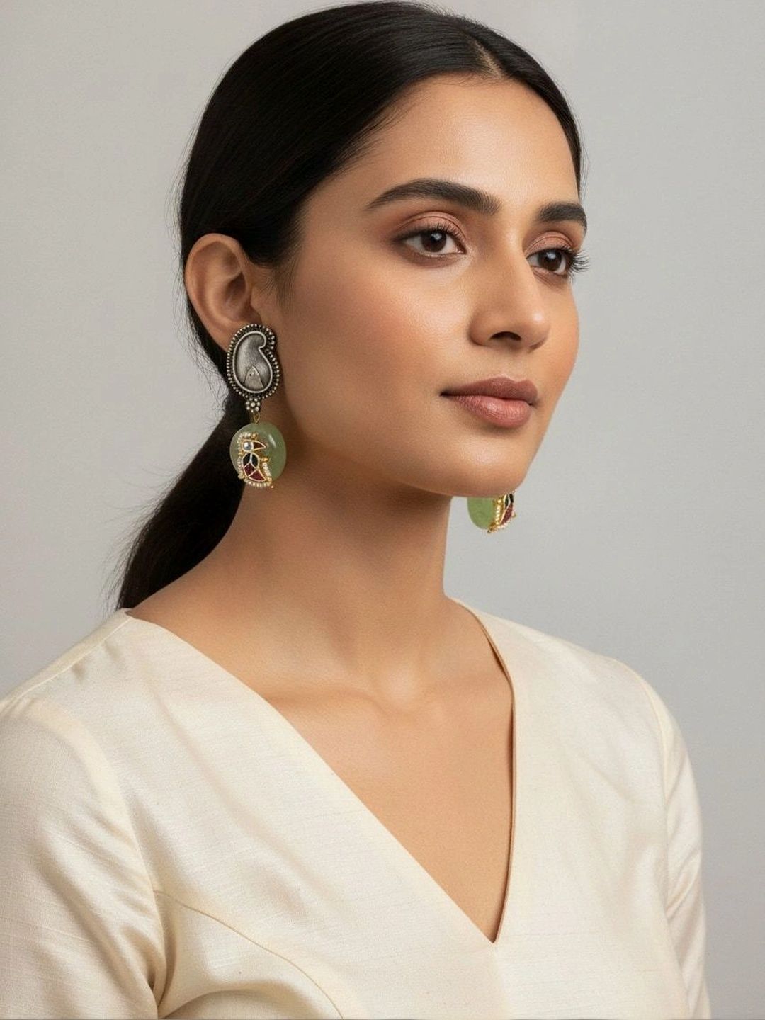 9ROCK Paisley Shaped Drop Earrings-picture-15