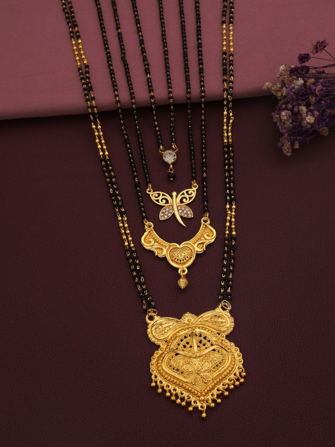 Jizshou Gold-Plated Mangalsutra-picture-52