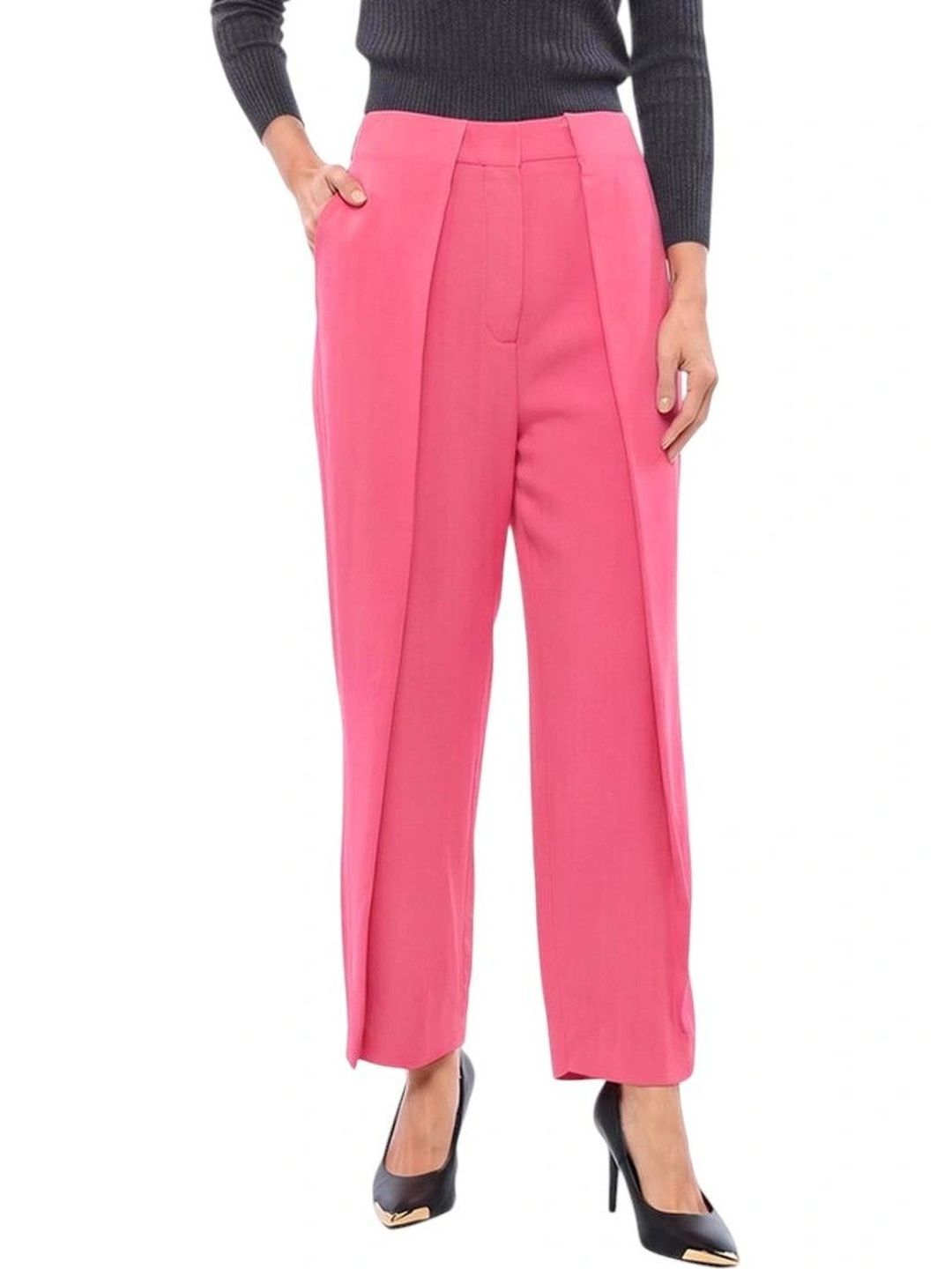 Balmain Women High-Rise Easy Wash Trousers-picture-37