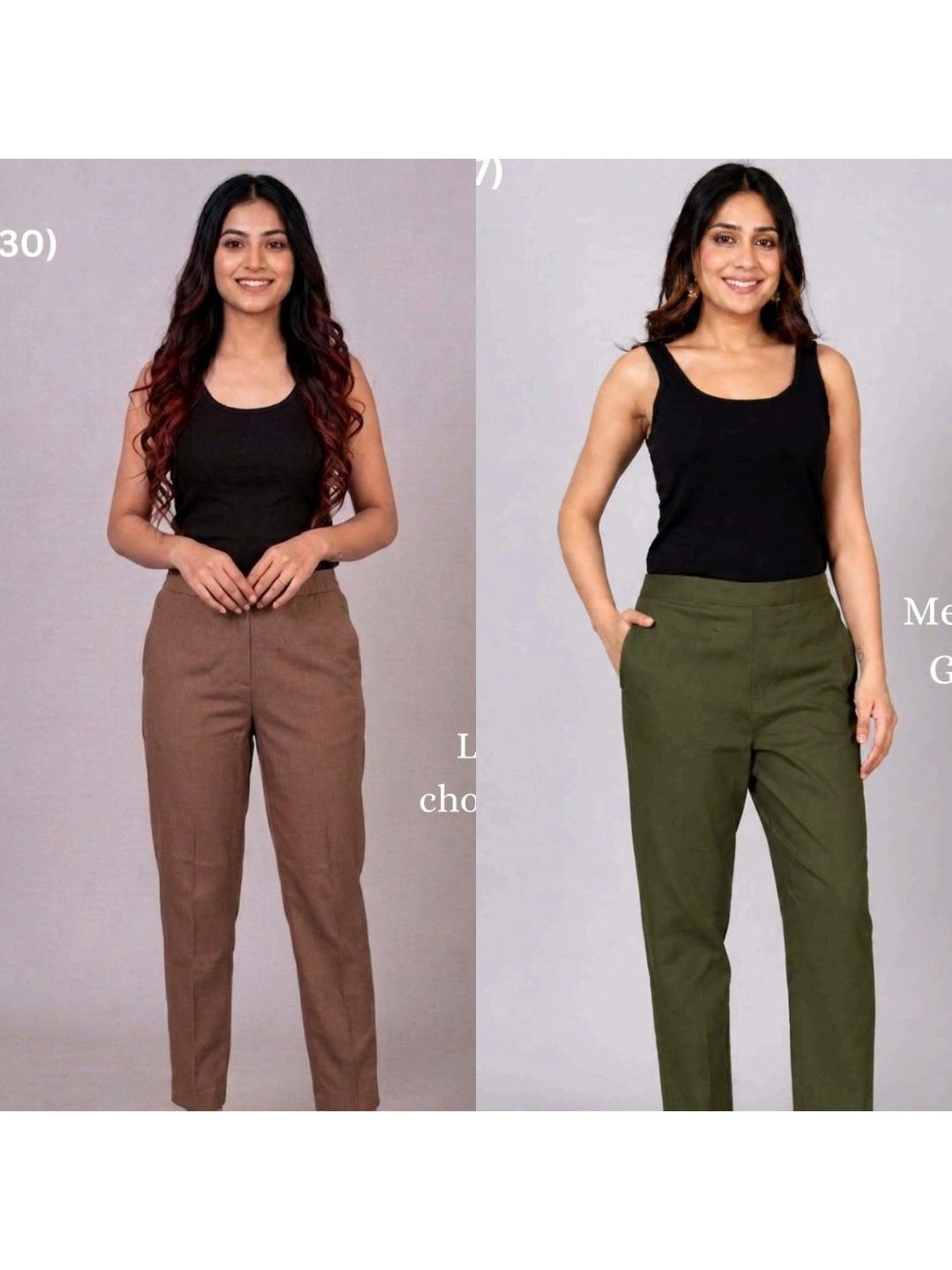 RIVNIX Women Smart High-Rise Trousers-image-38