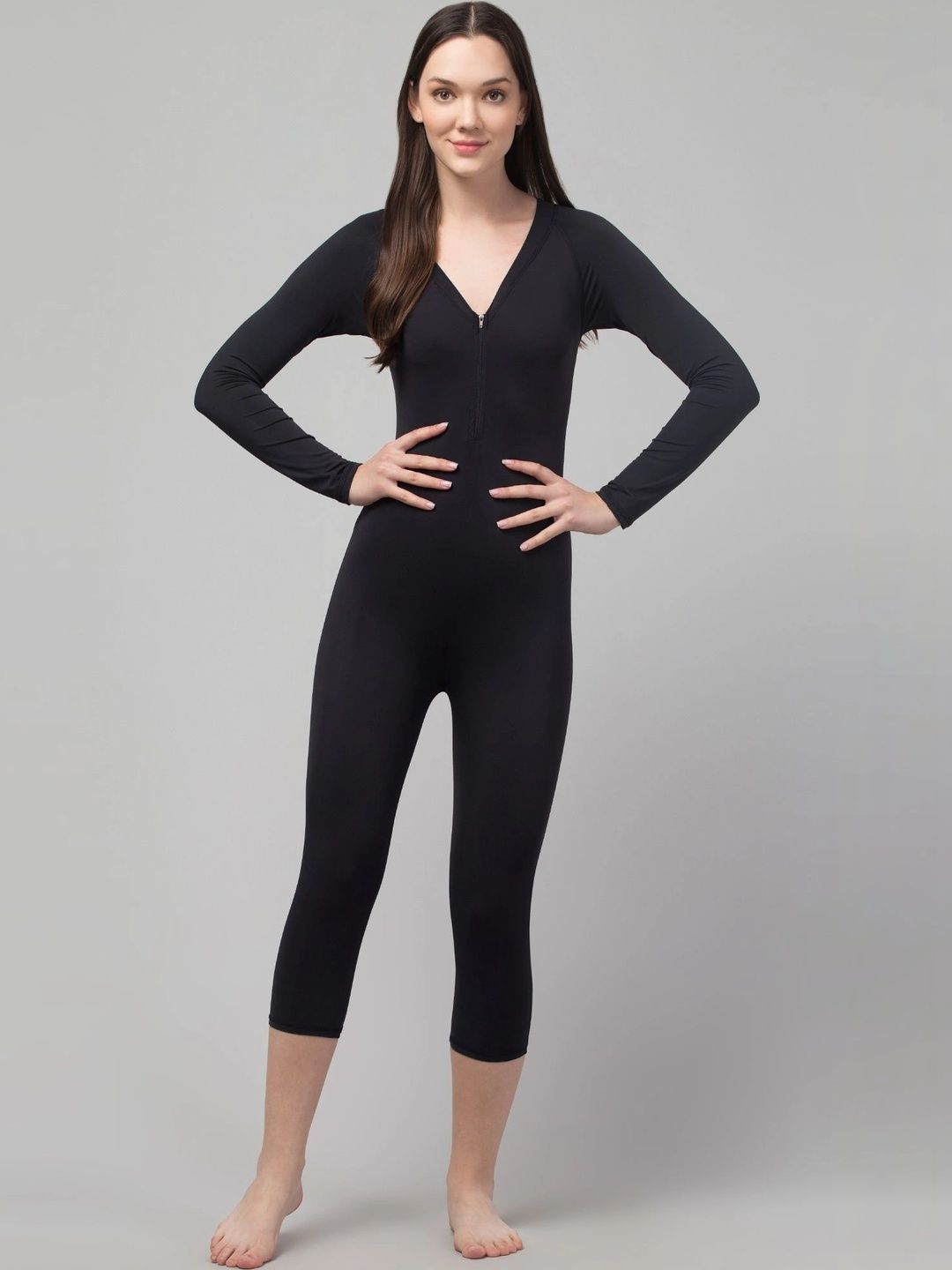 Fashioneda V-Neck Legsuit-picture-56