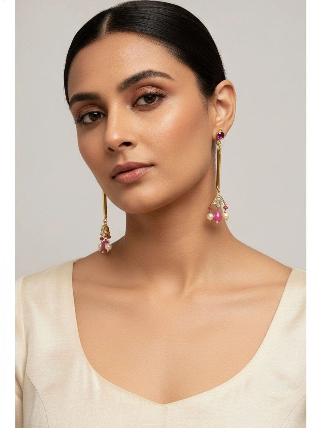 9ROCK Geometric Drop Earrings-picture-16