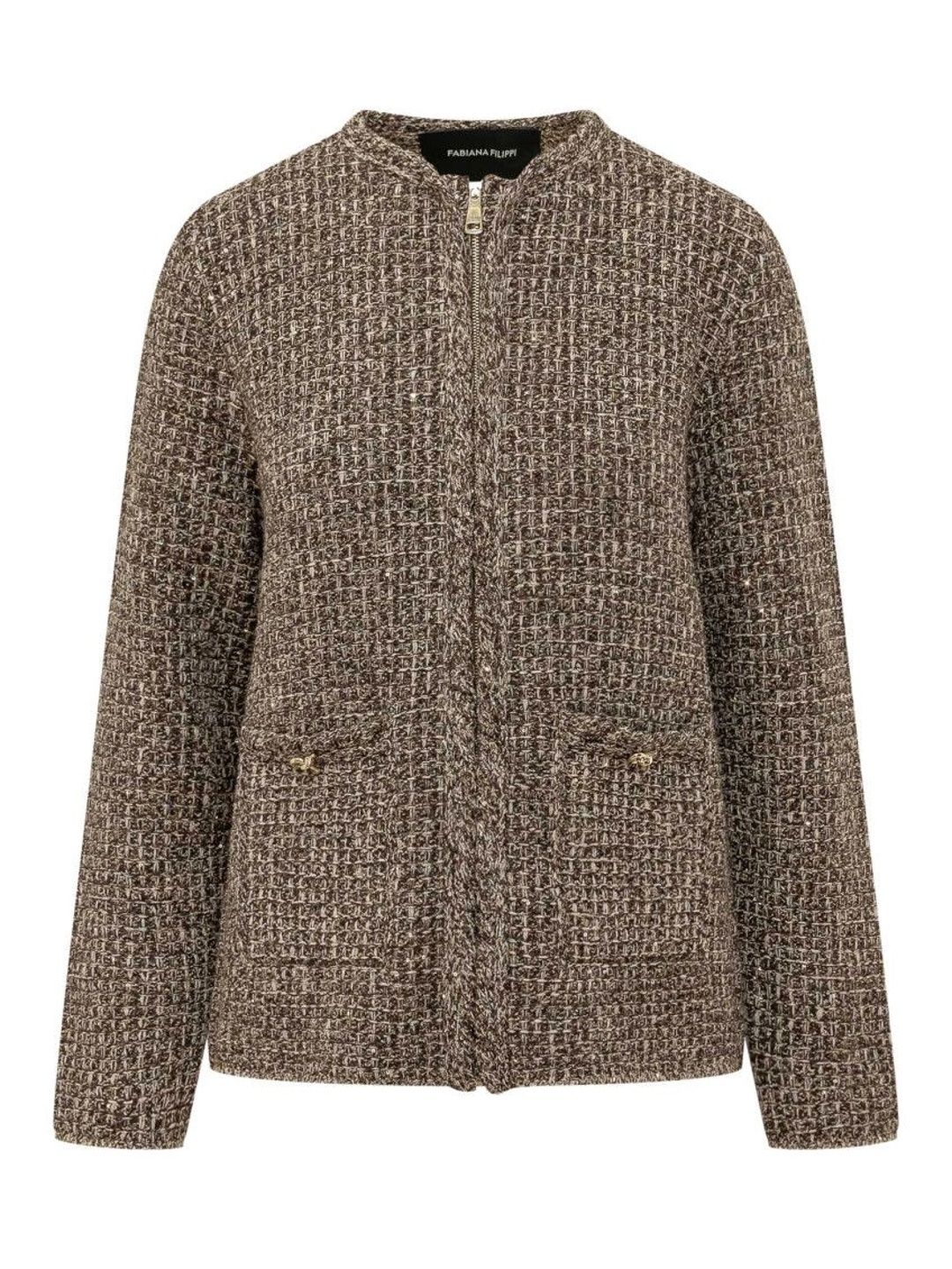 Fabiana Filippi Women Woollen Open Front Jacket-picture-42