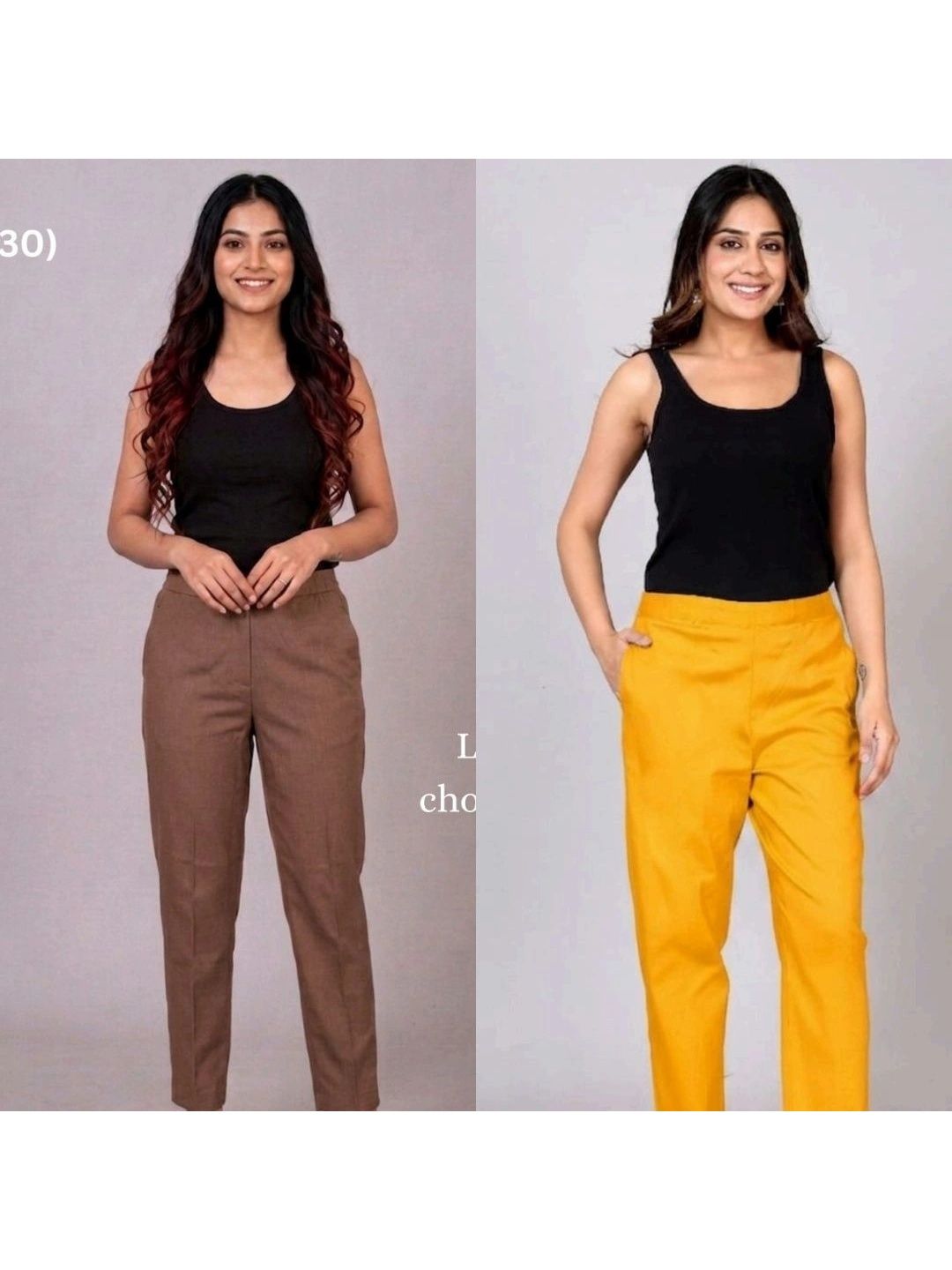 RIVNIX Women Smart High-Rise Trousers-picture-10