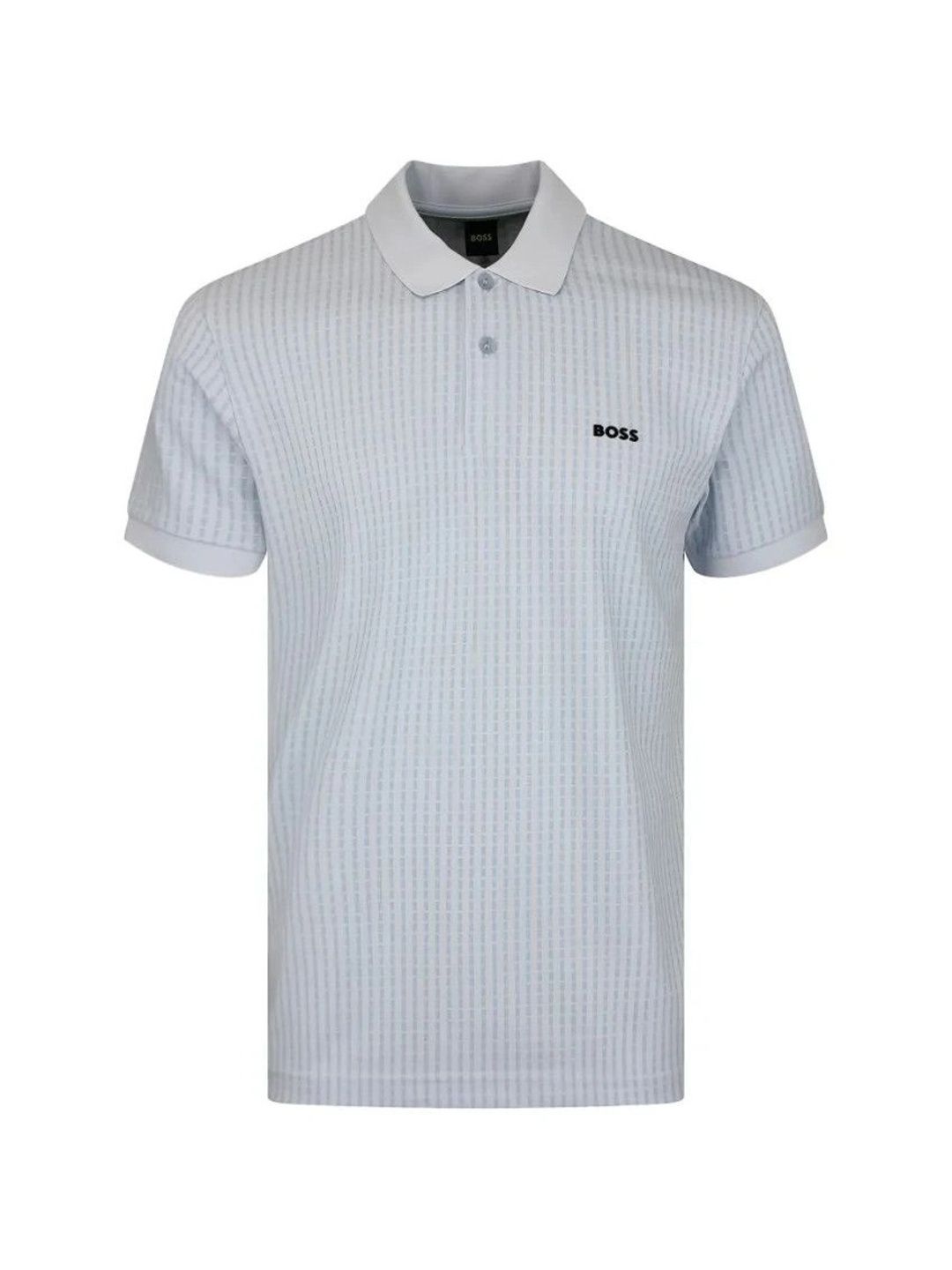 BOSS Men Striped Polo Collar T-shirt-picture-20