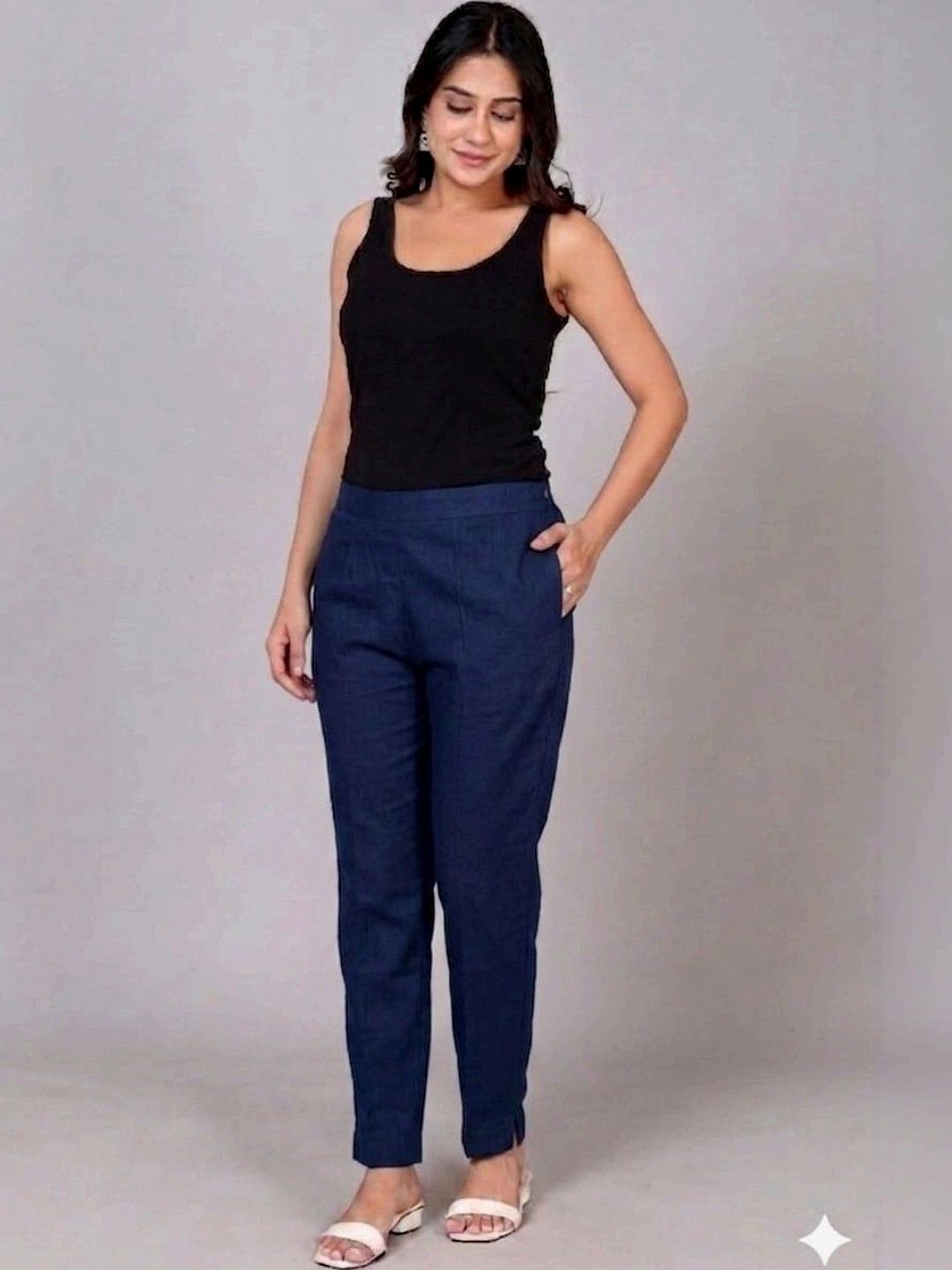 RIVNIX Women Smart High-Rise Trousers-picture-54