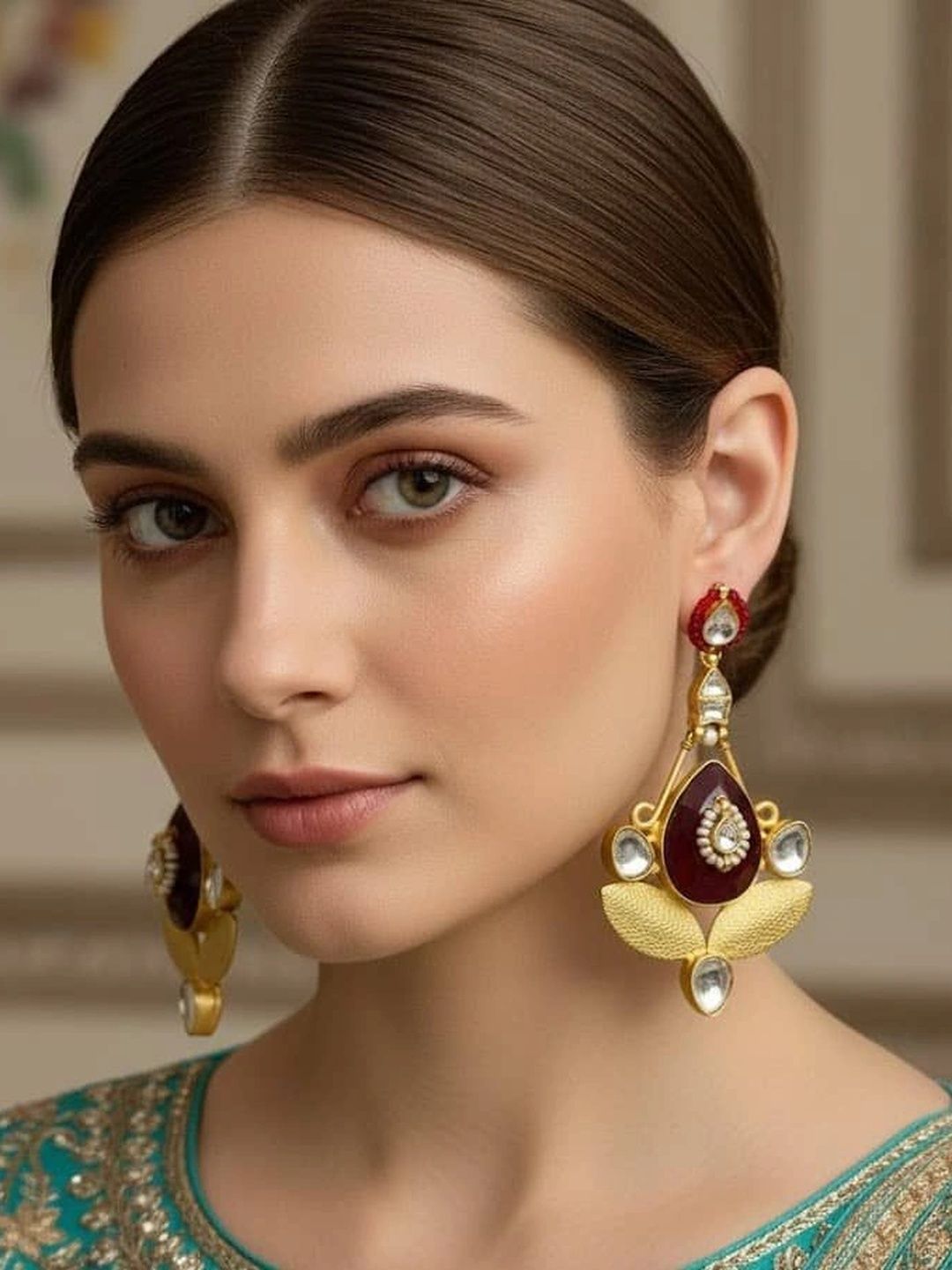 9ROCK Teardrop Shaped Drop Earrings-picture-33