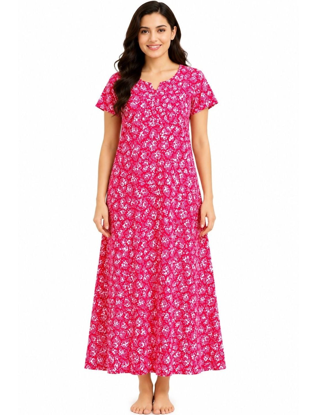 YUKATA Printed Maxi Nightdress-picture-36