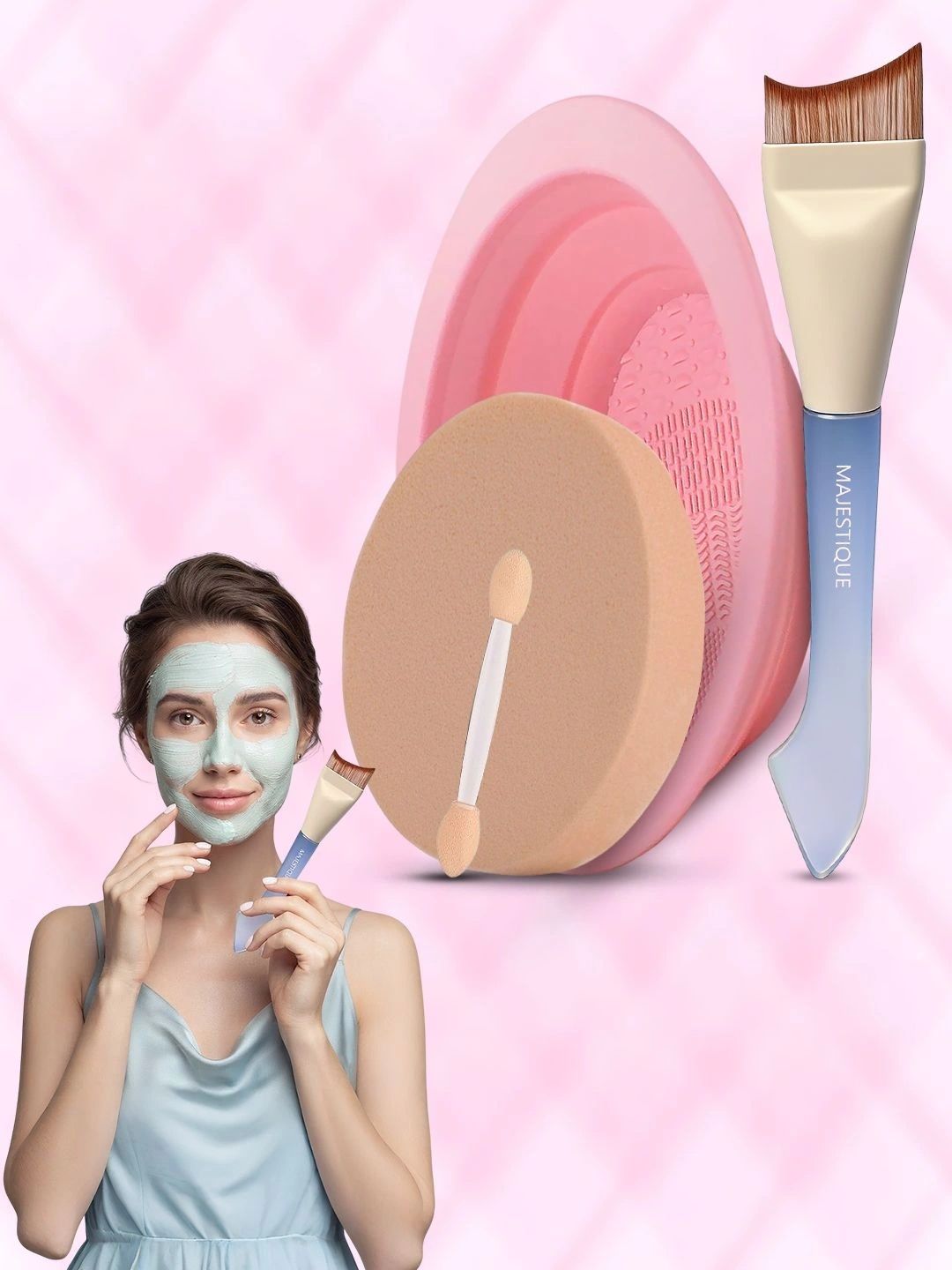 MAJESTIQUE Face Pack Application & Cleaning Kit-picture-12