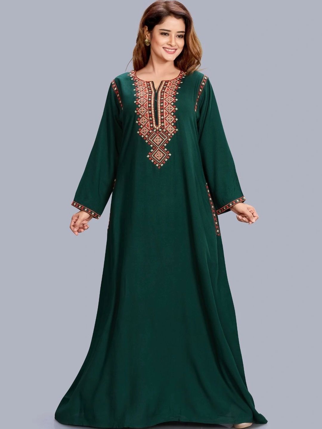 SANAA Embroidered Maxi Nightdress-picture-11