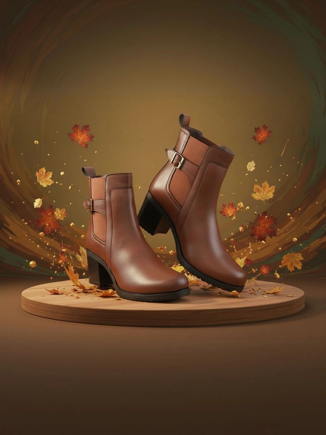 Killer Round Toe Zip Regular Boots-picture-24