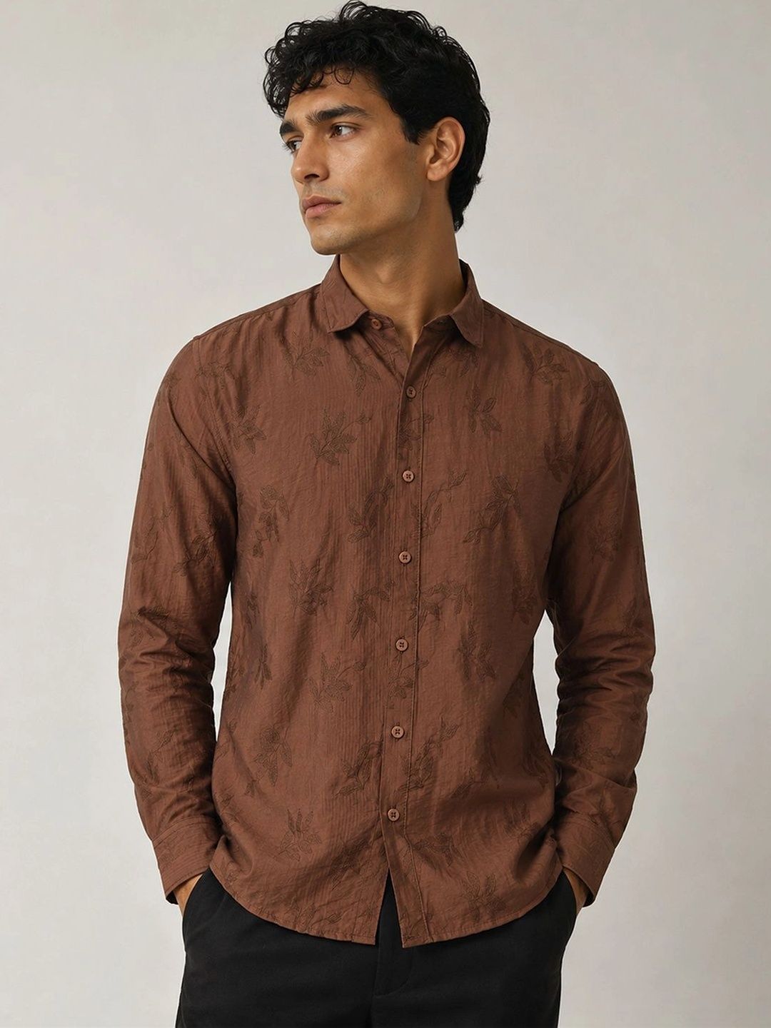 CAHOOT Men Standard Floral Printed Casual Shirt-image-48