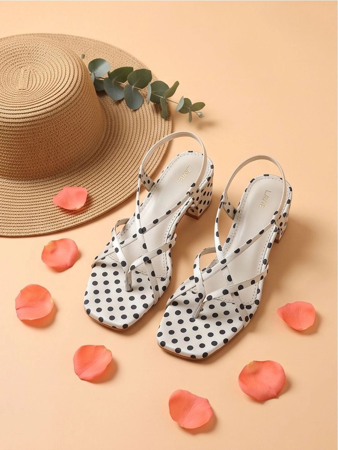 Lavie Printed Block Sandals-picture-13