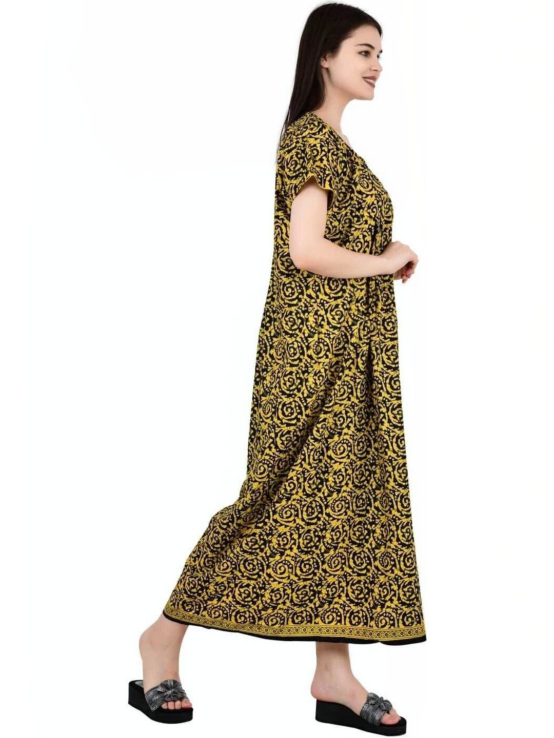 Monal Printed Maxi Nightdress-picture-26