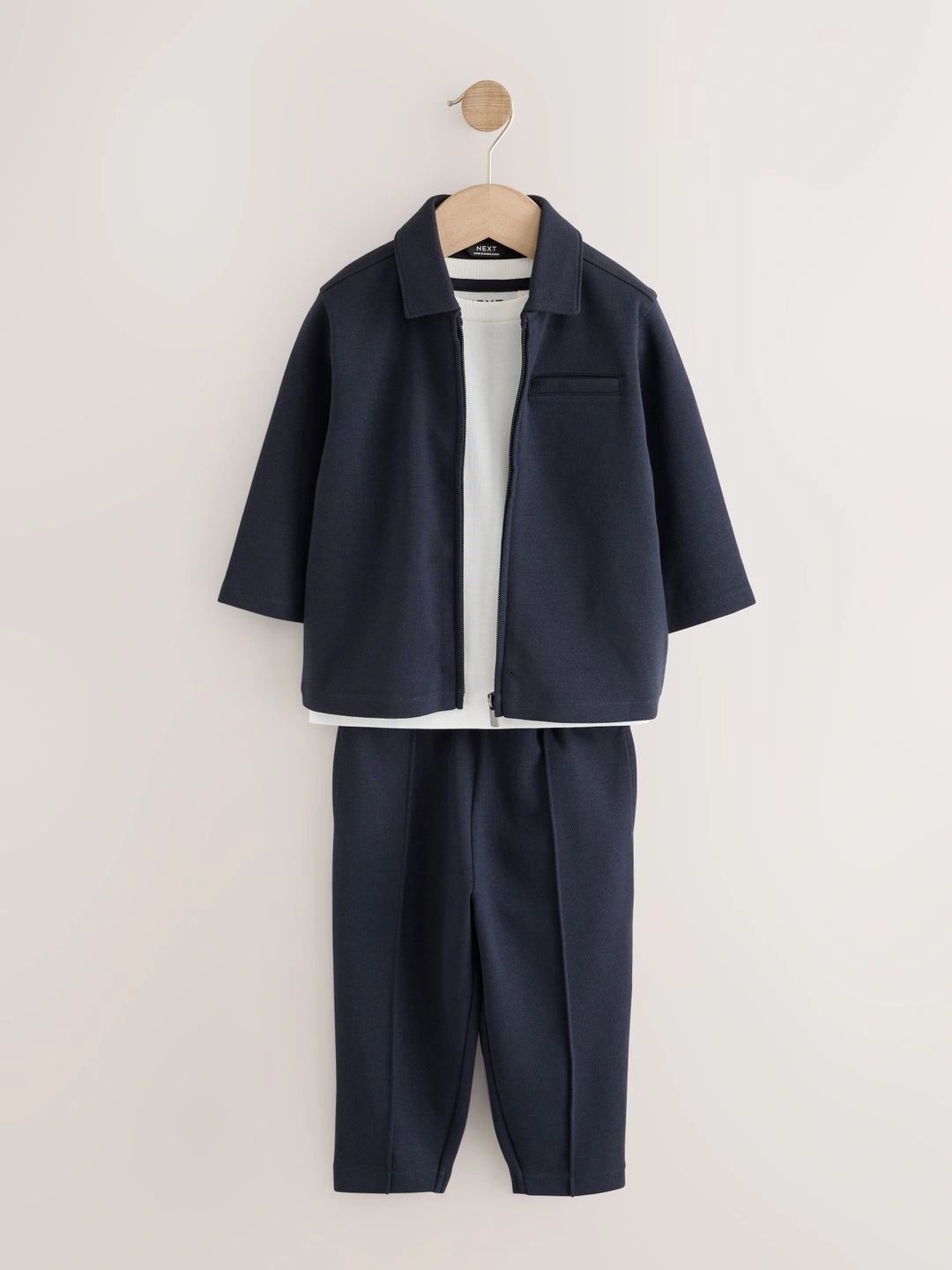 NEXT Boys T-shirt and Jacket with Trousers-image-2
